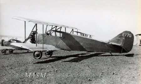 Stinson Biplane 2779 Side View