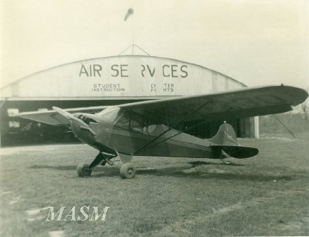 38 Ray Brooks' J2 Cub Post 38 Hurricane Hangar